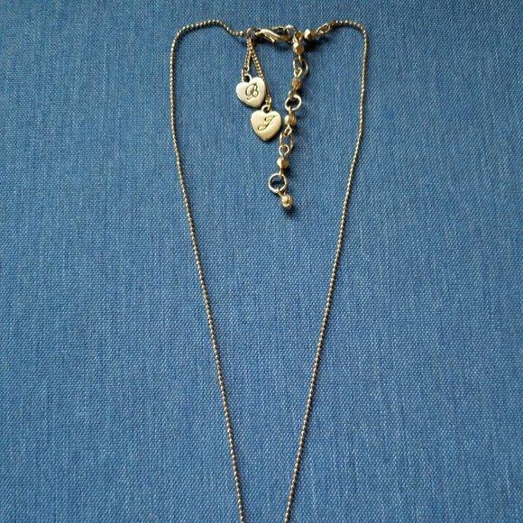 Betsey Johnson Pavé Stone Heart Necklace - EPC - Picture 5 of 8